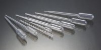 Transfer Pipettes, 3mL Capacity-Graduated to 1mL- Short Bulb, Sterile, 500 per Case, Individually Wrapped