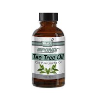 Sponix Tea Tree Essential Oil - Aromatherapy and Therapeutic Grade Oil - 100% Pure and Natural - 1 OZ