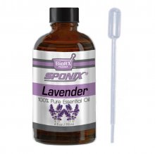 Sponix French Lavender Essential Oil - Aromatherapy and Therapeutic Grade Oil - 100% Pure and Natural - 4 OZ