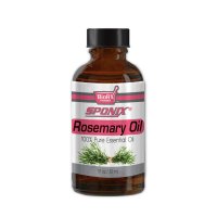 Sponix Rosemary Essential Oil - Aromatherapy and Therapeutic Grade Oil - 100% Pure and Natural - 1 OZ