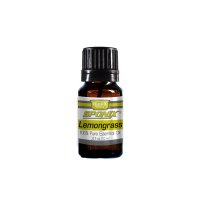 Sponix Lemongrass Essential Oil - Aromatherapy and Therapeutic Grade Oil - 100% Pure and Natural - 10 mL