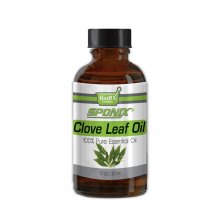 Sponix Clove Leaf Essential Oil - Aromatherapy and Therapeutic Grade Oil - 100% Pure and Natural - 1 OZ